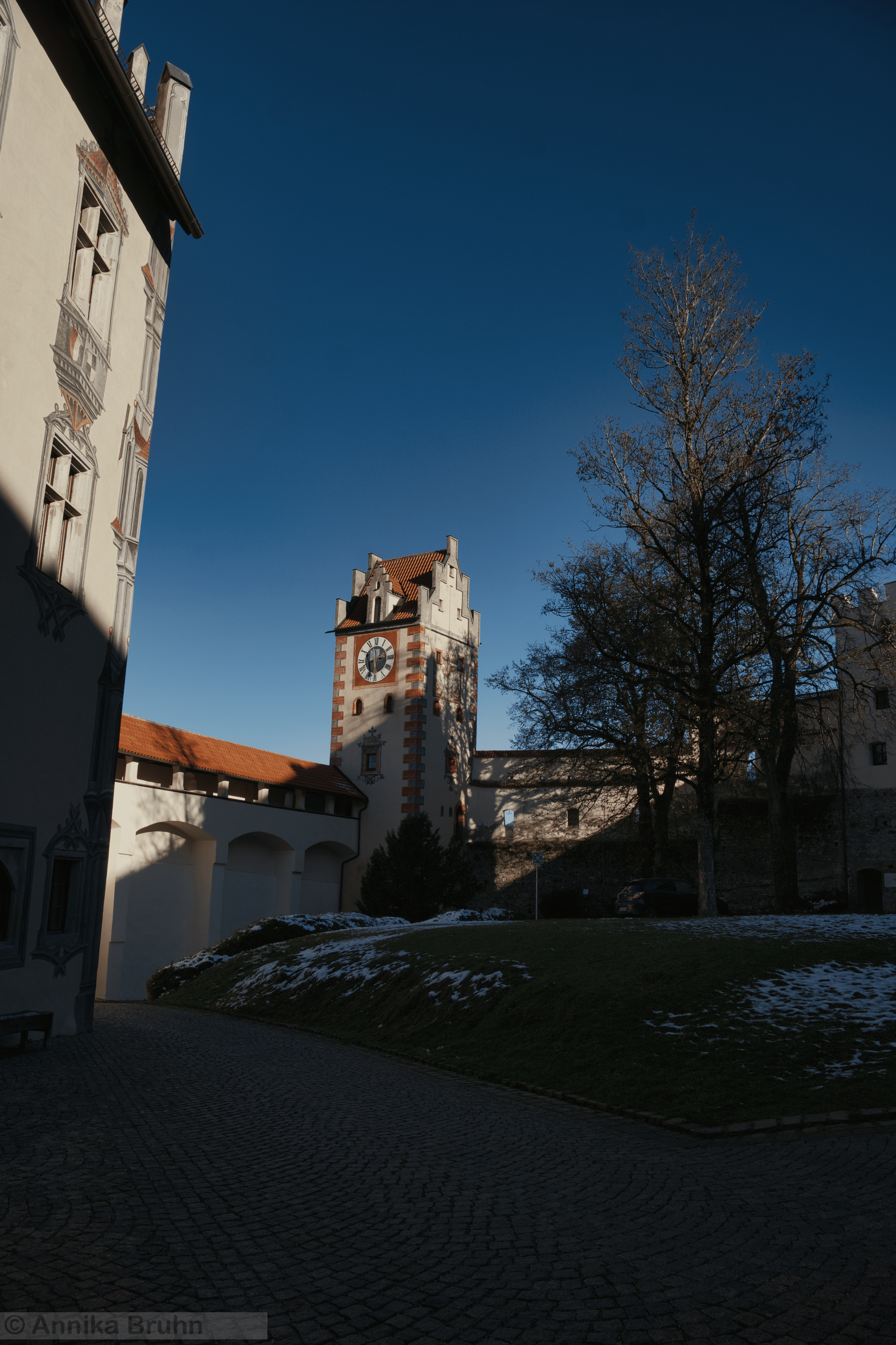 Uhrturm des Hohen Schlosses